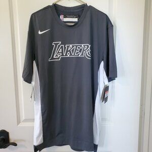 Nike Los Angeles Lakers Shooting Shirt L-Tall AV0935-060 Player Issued PE NBA